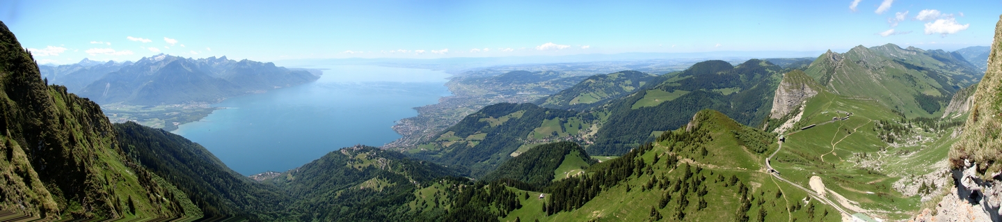 Panorama Lake Geneva